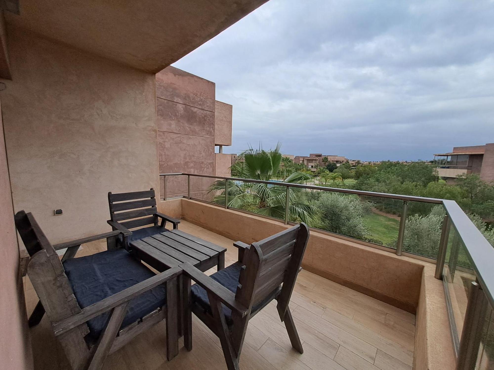 Ferienwohnung Prestigia Golf Pour Les Familles Marrakesch Exterior foto