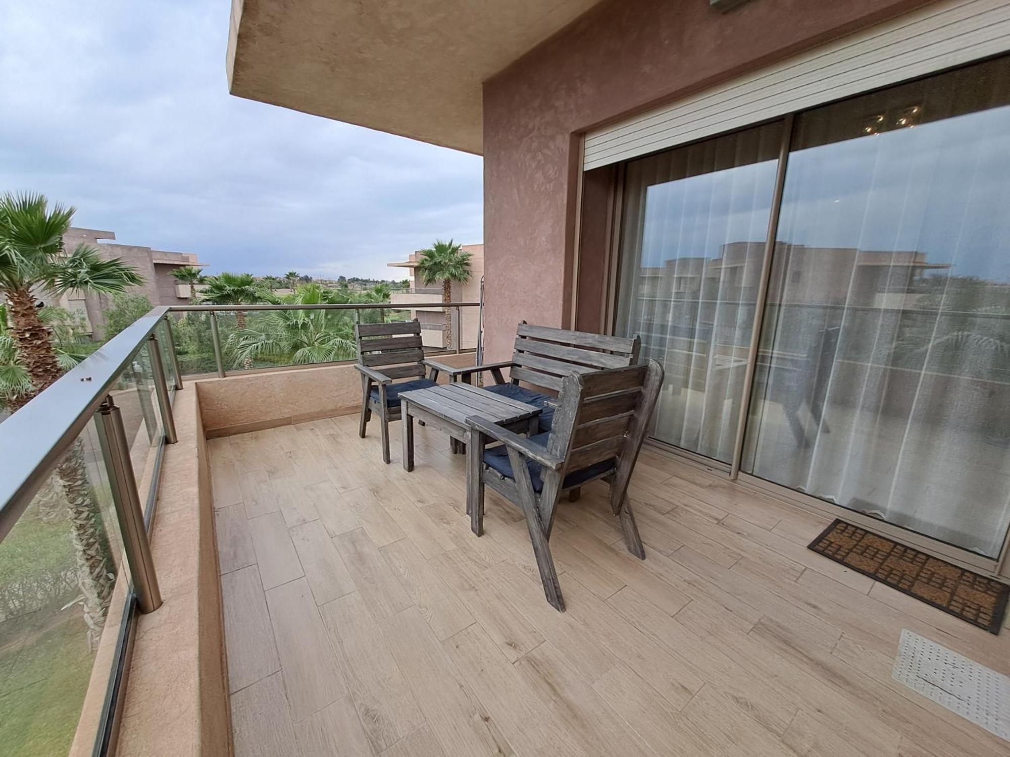 Ferienwohnung Prestigia Golf Pour Les Familles Marrakesch Exterior foto