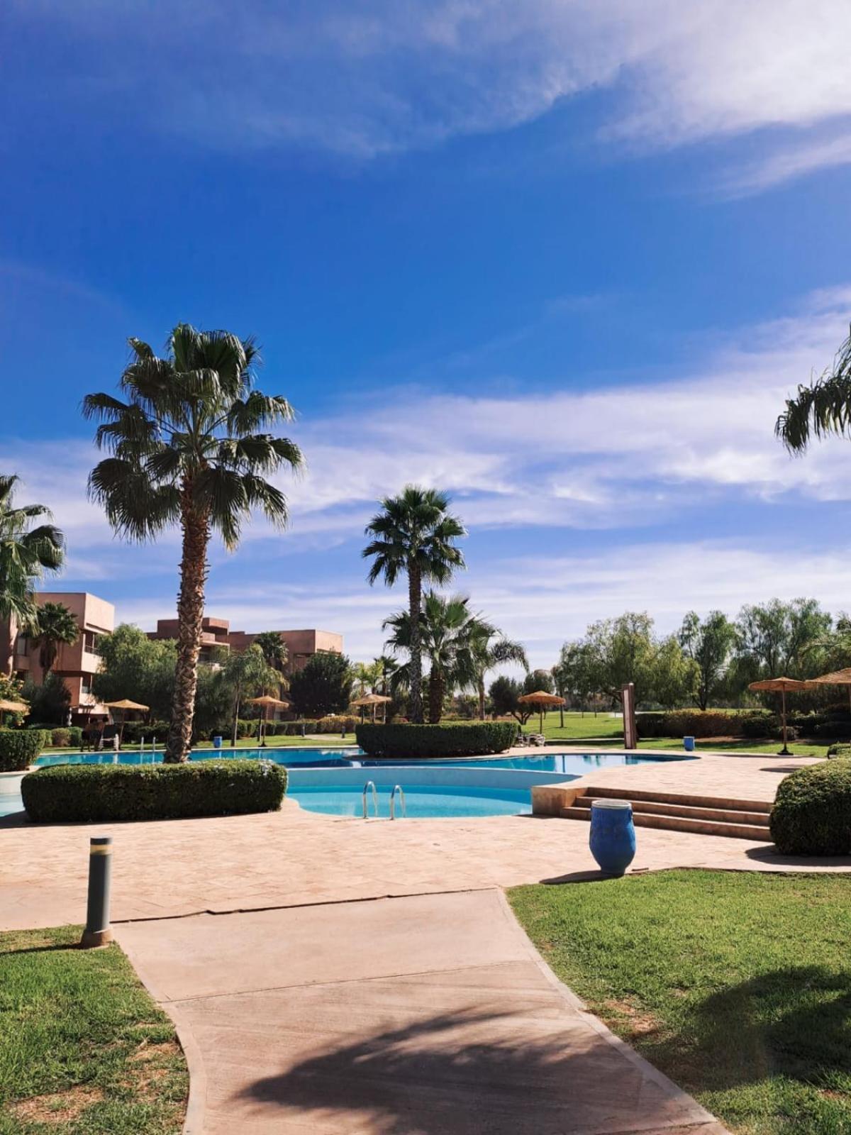 Ferienwohnung Prestigia Golf Pour Les Familles Marrakesch Exterior foto